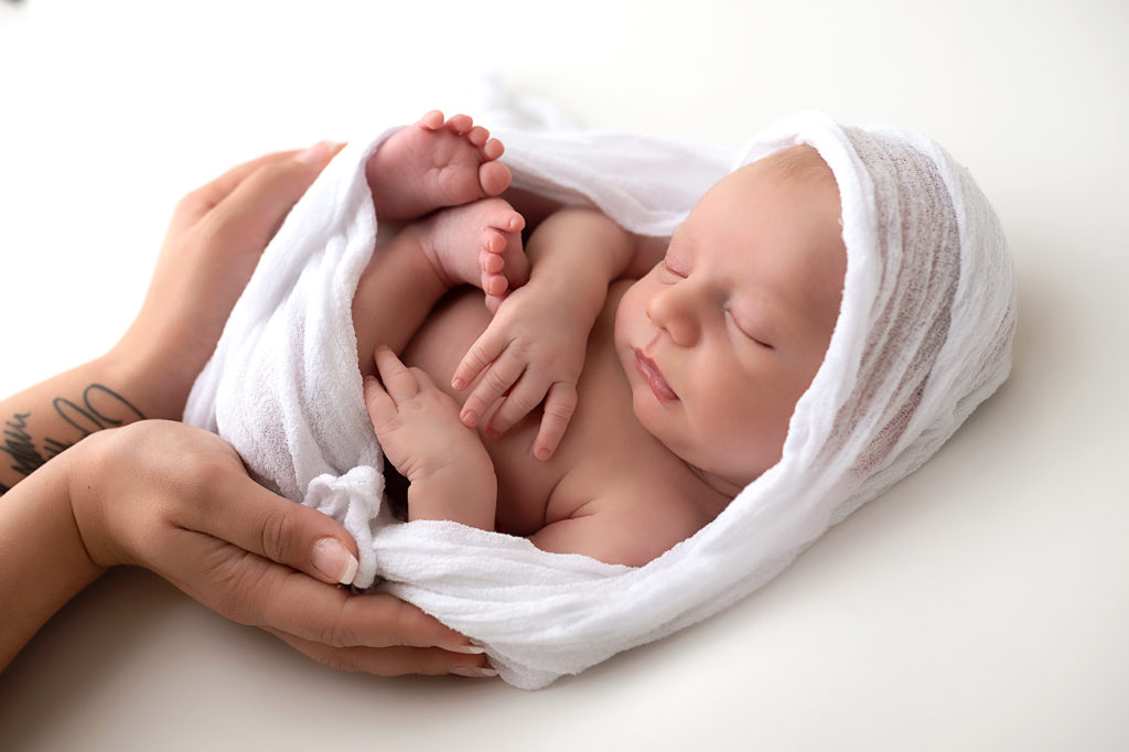 organické novorodencké fotenie
