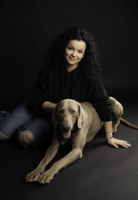 fotenie psa s majitelom